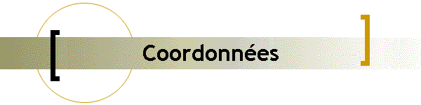 Coordonnes